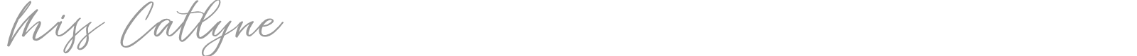 Miss Catlyne font preview